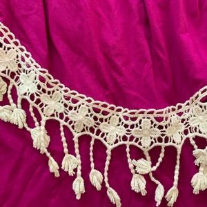 Off the shoulder, tiered mini dress